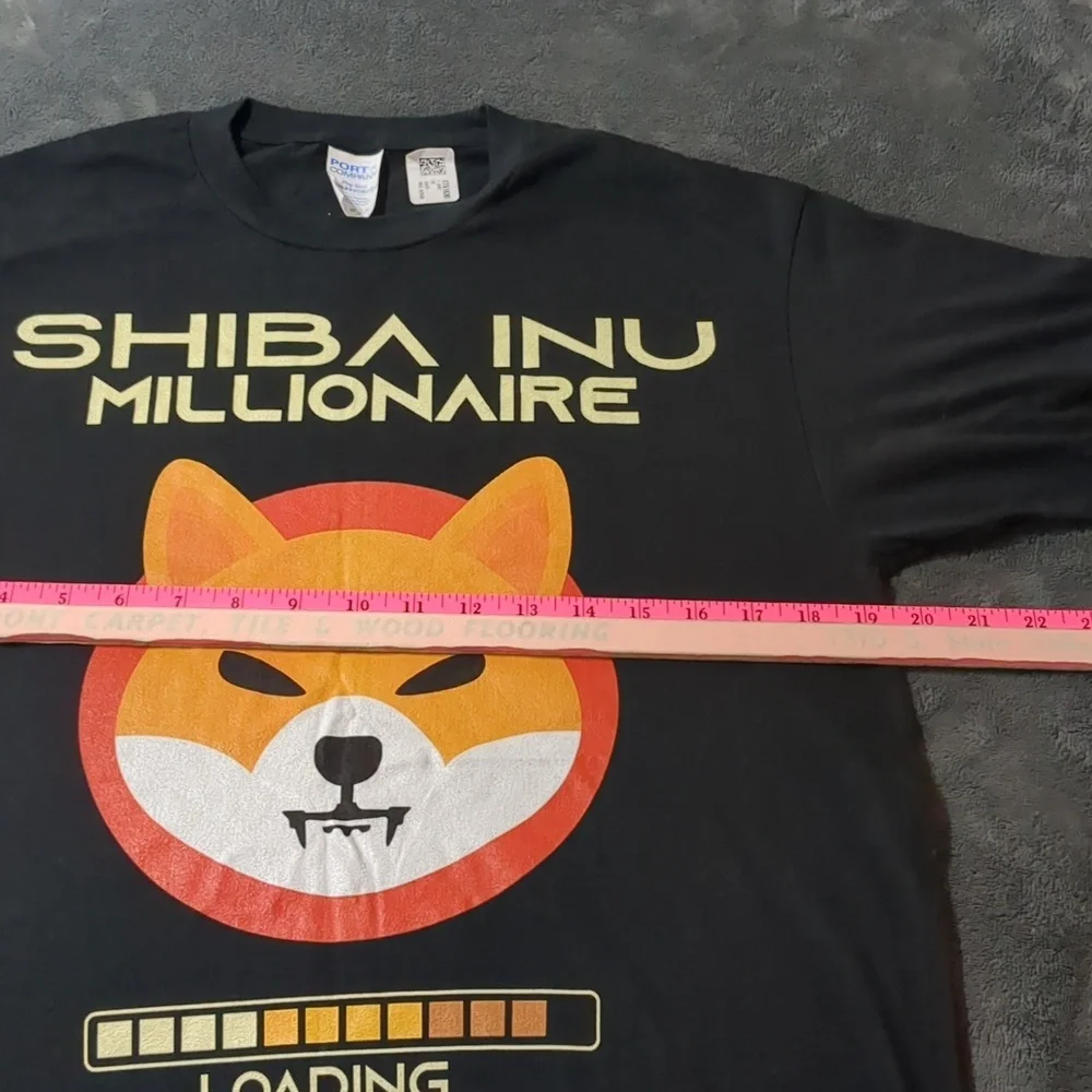 Shiba Inu  MILLIONAIRE Loading T-Shirt shize M - Picture 4 of 5